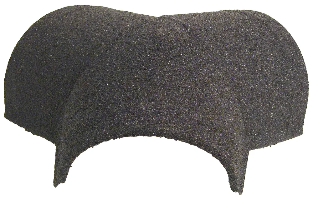 AeroDek Tradition Plus Møne Y 25° Slutt Kullsort – BMI Group v:9174325