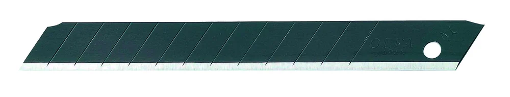 Knivblad 9mm abb-10b sort a10 olfa avbrekkbart blad ekstra skarp v:8429156 Knivblad 9mm abb-10b sort a10 olfa avbrekkbart blad ekstra skarp v:8429156