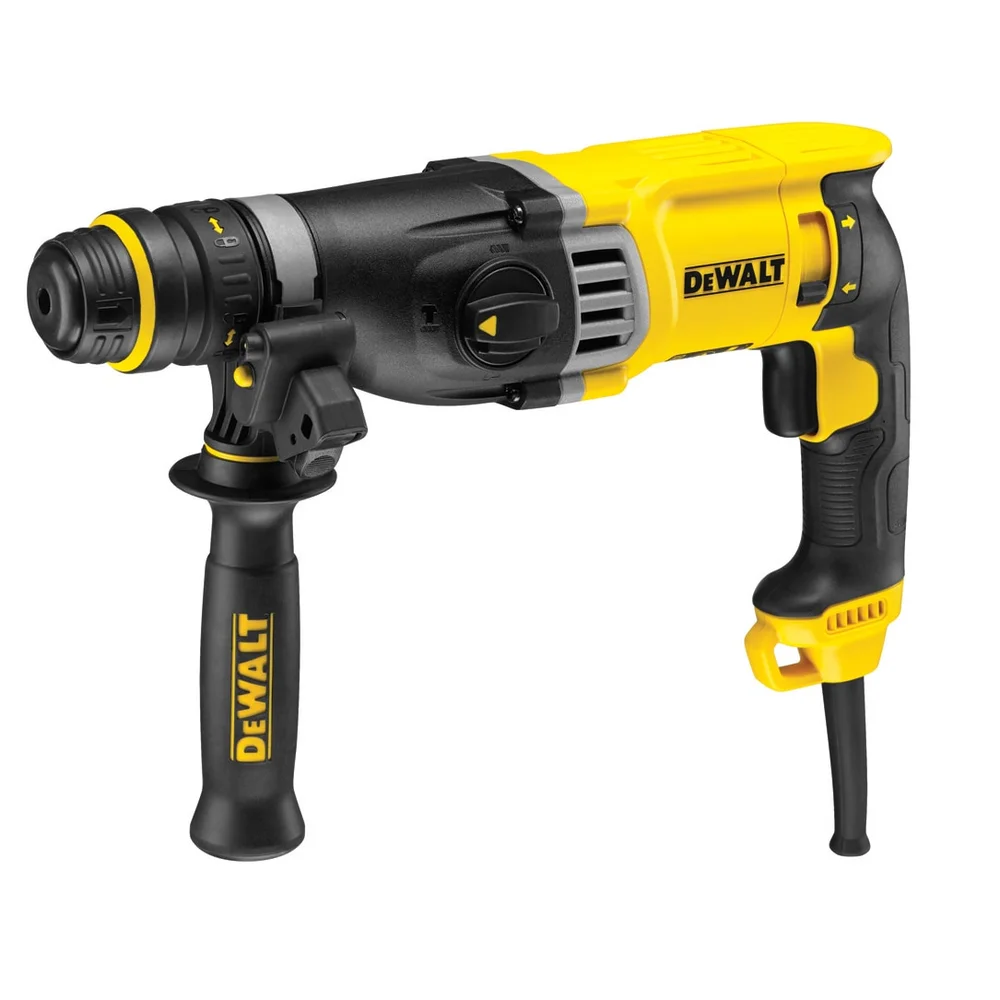 Dewalt Borhammer D25144K, 28 mm, SDS-plus, 3-posisjon, 3,0 J, 230V v:1414778