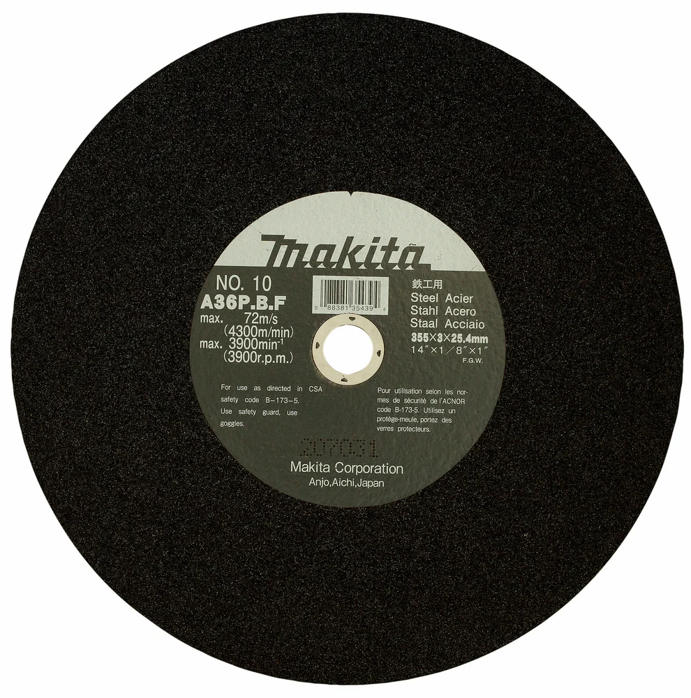 KAPPESKIVE 125X2,5MM A30S STEIN v:3081951