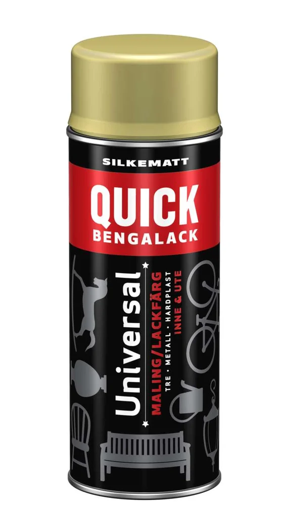 Quick Bengalack Universal silkematt spraylakk v:2478620 Quick Bengalack Universal silkematt spraylakk v:2478620