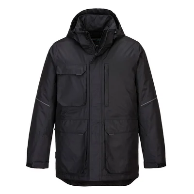 JAKKE KX3 PARKAS SORT-2XL v:1819708