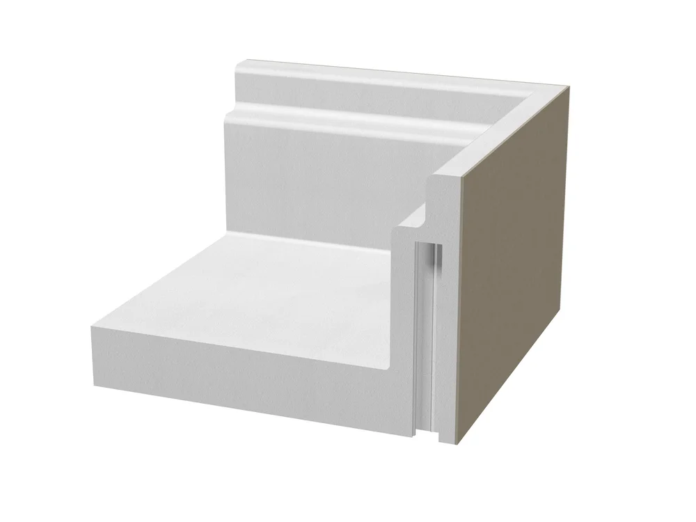 GLAVA L-ELEMENT HJØRNE 400X600X600 v:2972957 GLAVA L-ELEMENT HJØRNE 400X600X600 v:2972957