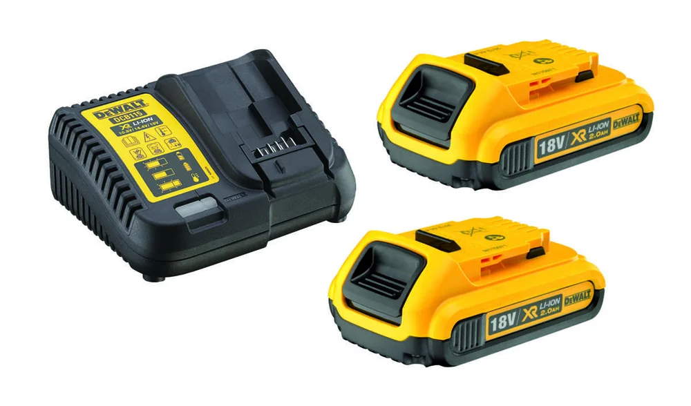 DeWalt DCB115D2 lader og 2x2.0Ah batteri v:1177624