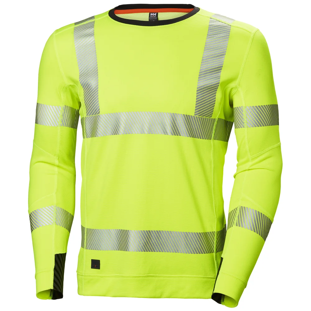 Helly Hansen Workwear Langærmet T-skjorte ICU Lifa active varsel, gul, strl XXL v:2765577 Helly Hansen Workwear Langærmet T-skjorte ICU Lifa active varsel, gul, strl XXL v:2765577