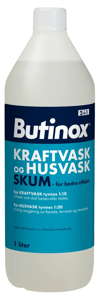 BUTINOX KRAFTVASK/HUSVASK SKUM 1L v:9226593