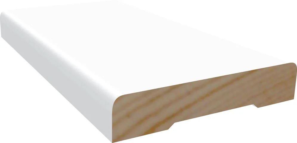Karmlist furu rundkant hvit bomull S0502-Y 10x70x4400 mm v:4725731 Karmlist furu rundkant hvit bomull S0502-Y 10x70x4400 mm v:4725731
