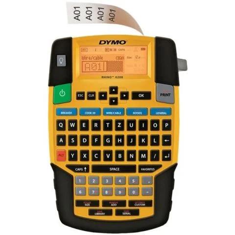 Rhino 4200 Set DYMO Merkemaskin YK10207 Rhino 4200 Set DYMO Merkemaskin YK10207