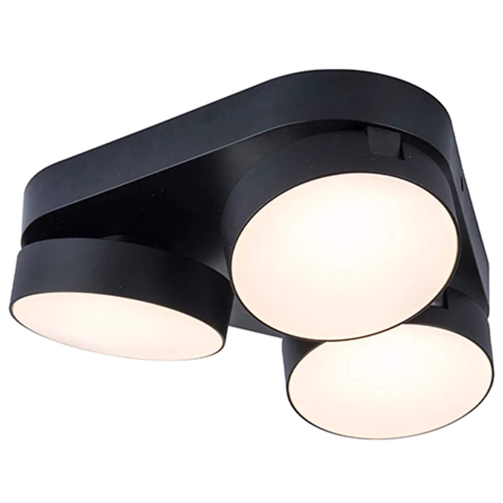 LUTEC CONNECT STANOS INDOOR 3 LED TAKLAMPE Ø22 SORT v:1784841 LUTEC CONNECT STANOS INDOOR 3 LED TAKLAMPE Ø22 SORT v:1784841