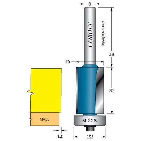 205-024-M228 Cobolt Kantfres 1700135