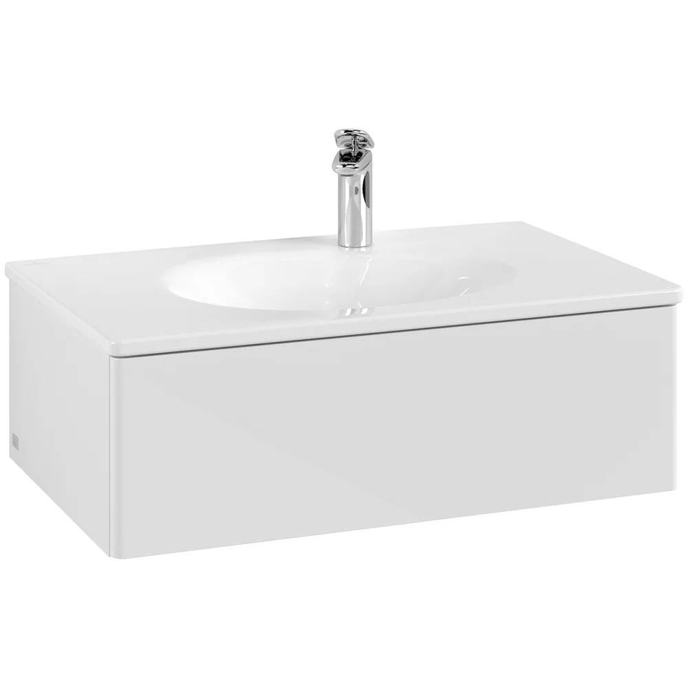 V&B ANTAO SERVANTSKAP 1 SKUFF GLATT 788X256X496 HVIT v:7119497