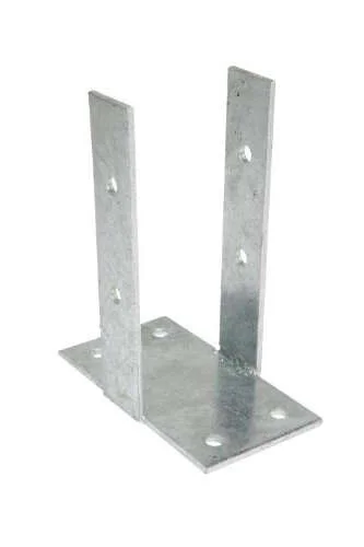 Palmako stolpefot med plate 90×90 mm galvanisert v:4807925 Palmako stolpefot med plate 90×90 mm galvanisert v:4807925
