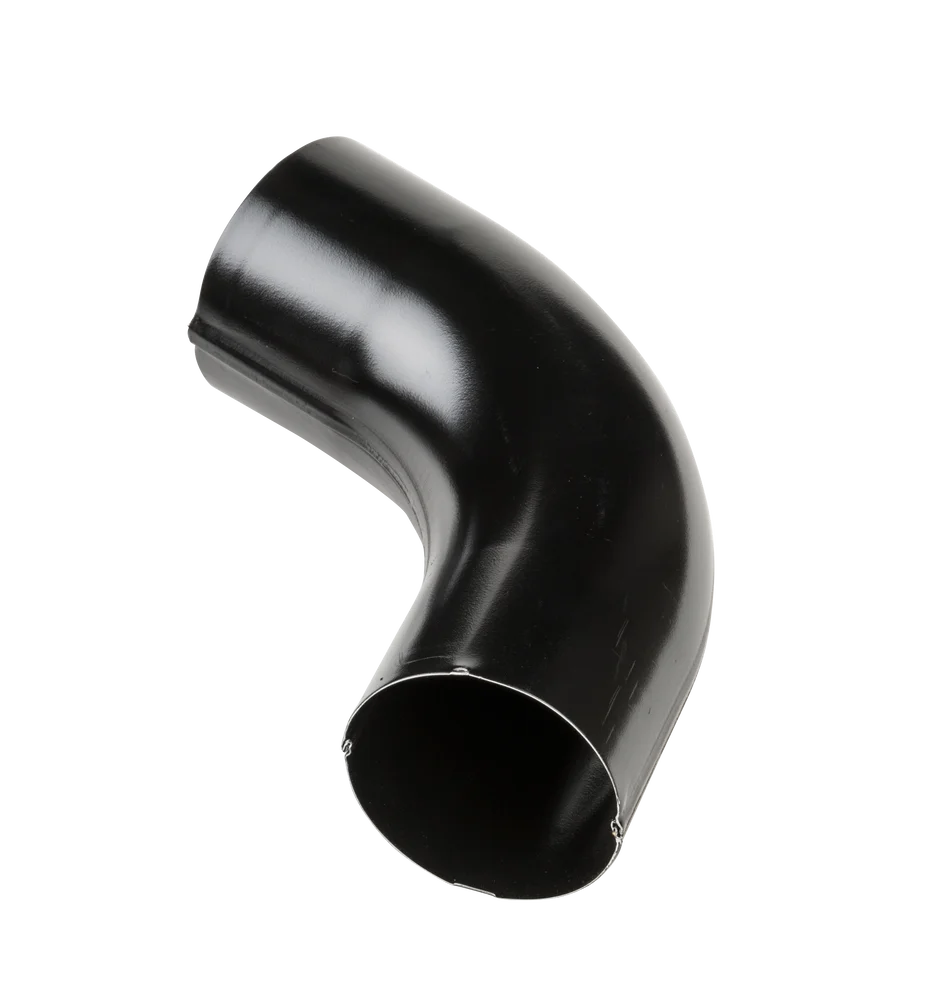 Bend stål Ø75 mm sort 70° til takrenne Ø75 mm | sikker vannføring v:6641002 Bend stål Ø75 mm sort 70° til takrenne Ø75 mm | sikker vannføring v:6641002