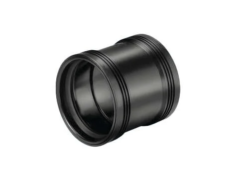 Wafix 75 mm sort PP løpemuffe v:5865562 Wafix 75 mm sort PP løpemuffe v:5865562
