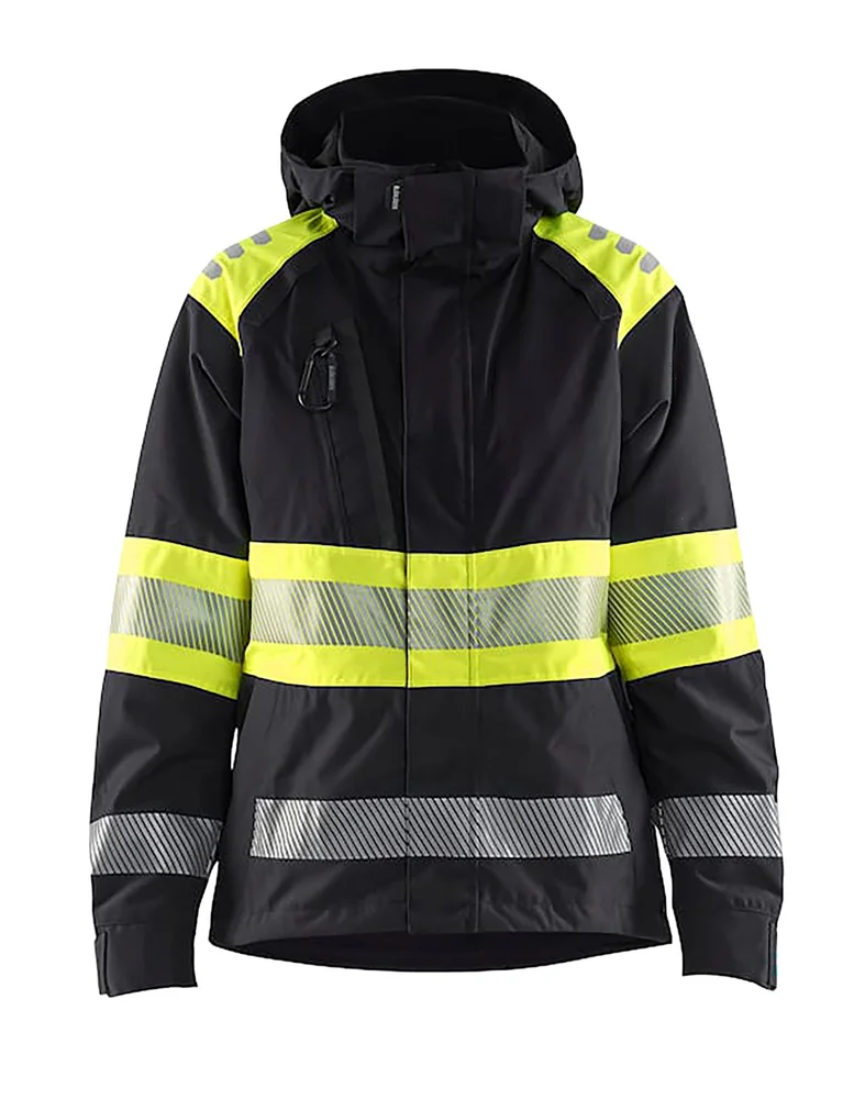 SKALLJAKKE VARSEL DAME 4430 SVART/GUL v:2788113