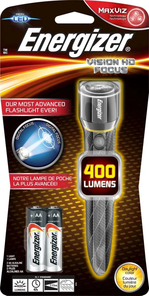 Energizer® hodelykt Vision metal handheld v:8832646
