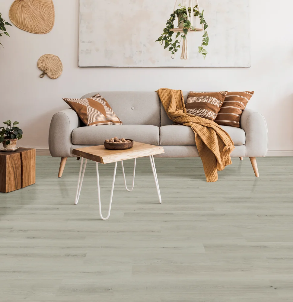 Klikkvinyl Rigid Core-gulv Oak Silver v:8545019 Klikkvinyl Rigid Core-gulv Oak Silver v:8545019