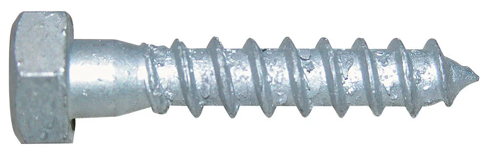 Treskrue fransk 10x80 mm varmeforzinket 2 stk v:3294502
