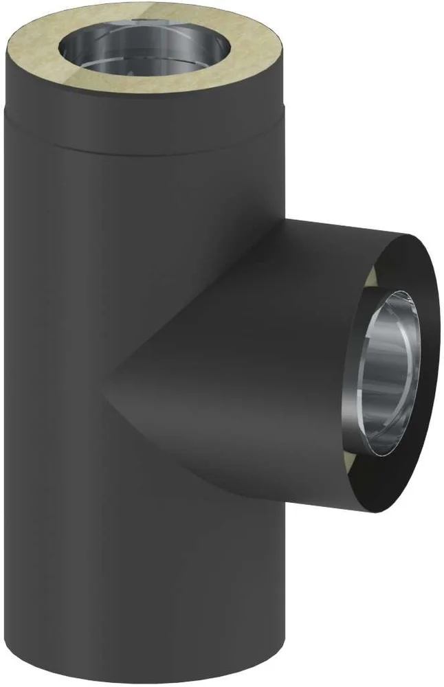 Tolmer T-rør halvisolert Ø150-ISO v:9340627