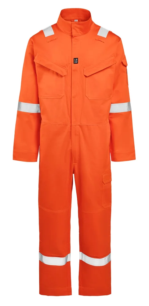 KJELEDRESS MULTINORM FLK350 MED GLIDELÅS ORANSJE v:9834032