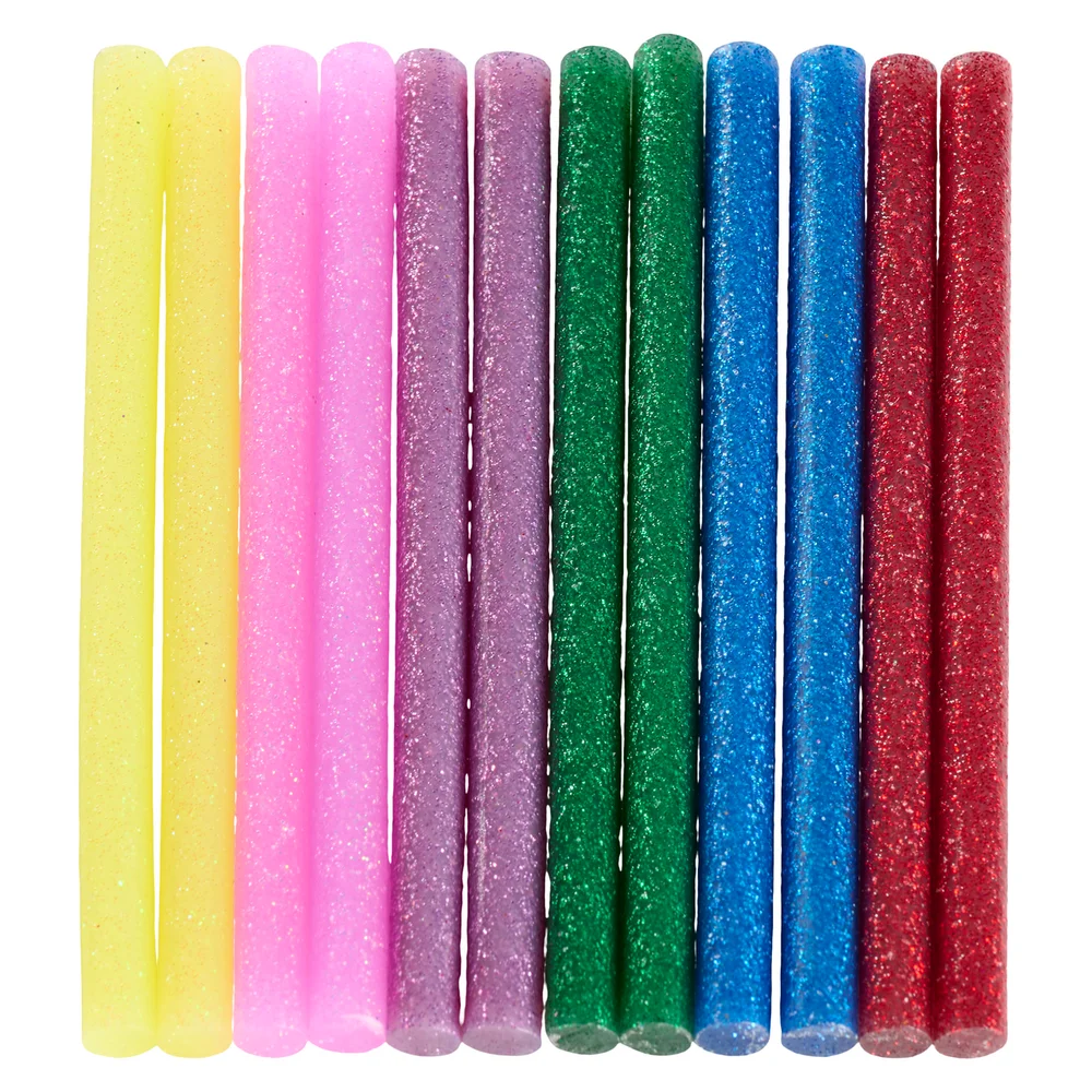 PROBUILDER LIMSTAVER FLERFARGET GLITTER 7X100MM 12STK v:2888310