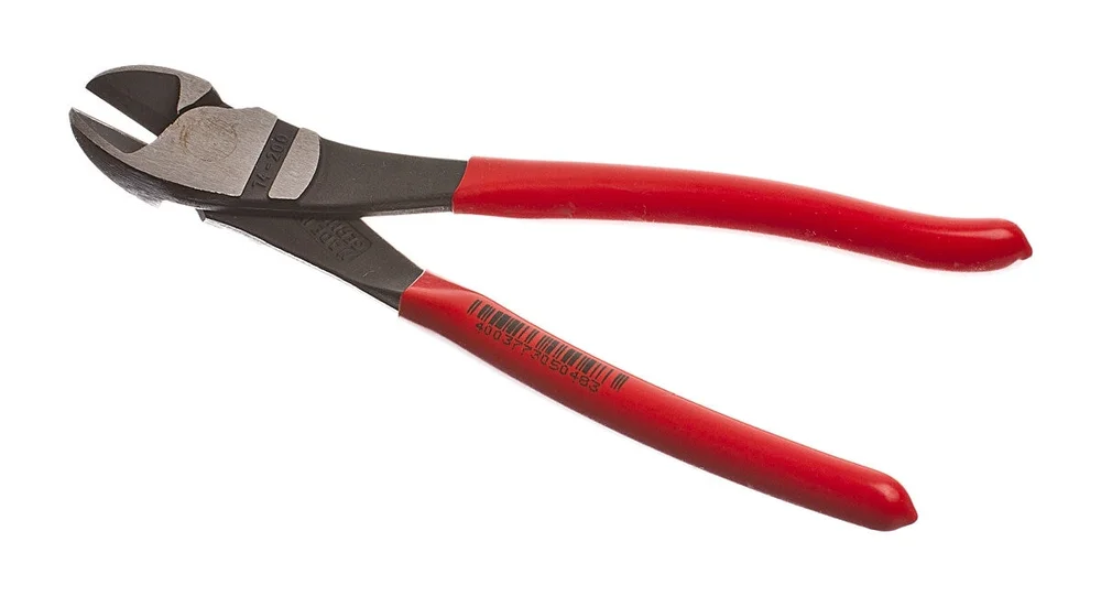 Knipex Kraftig sidekutter, buet, 200 mm v:9583660 Knipex Kraftig sidekutter, buet, 200 mm v:9583660