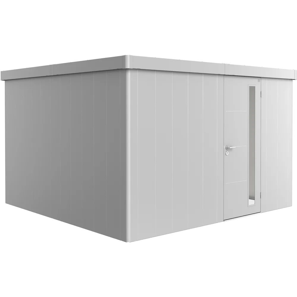 BIOHORT REDSKAPSBOD NEO 4D STD. DØR SØLV METALLIC v:9837446