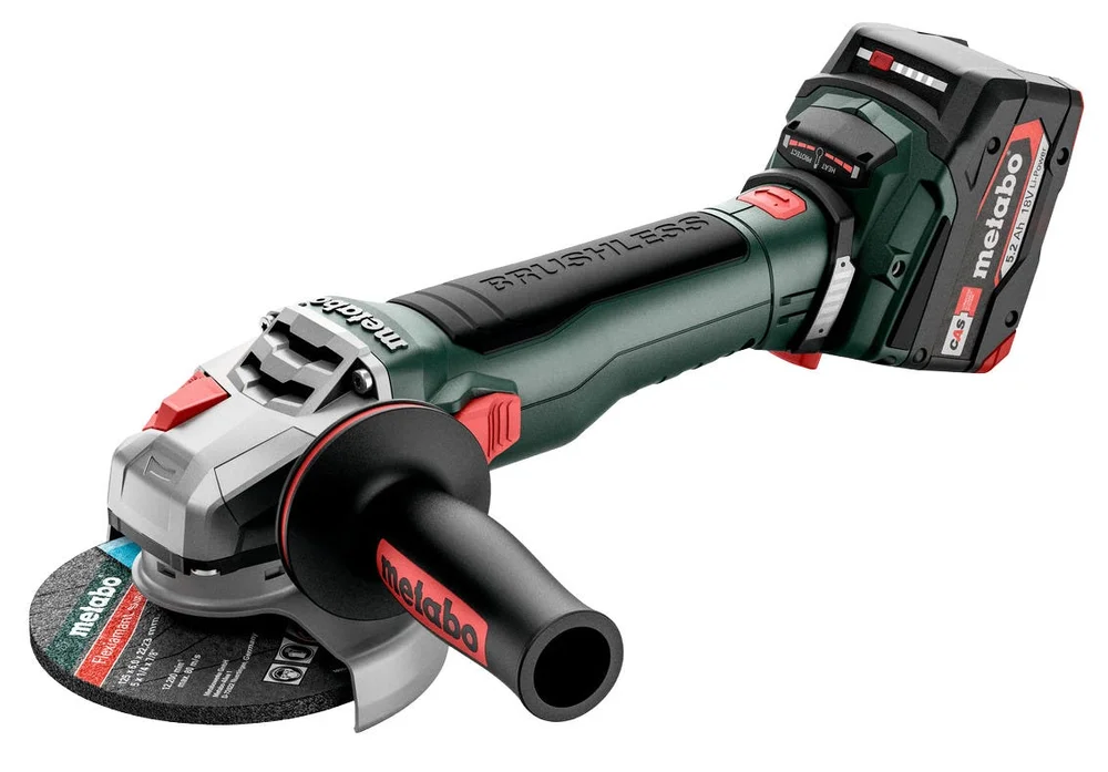 METABO VINKELSLIPER WB 18 LT BL 11-125Q 5,2AH v:8737679 METABO VINKELSLIPER WB 18 LT BL 11-125Q 5,2AH v:8737679