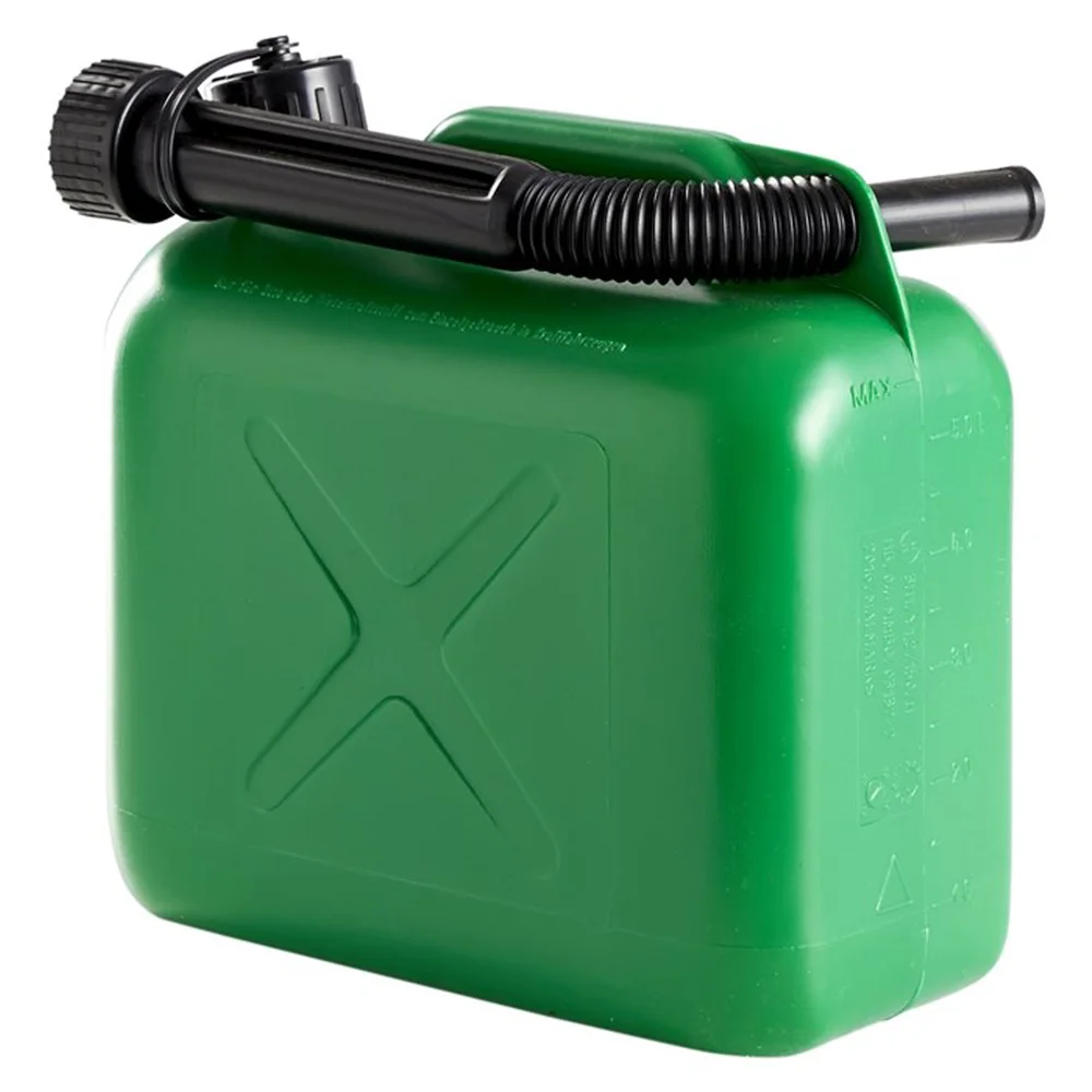RAWLINK BENSINKANNE 5L GRØNN PLAST v:5412290