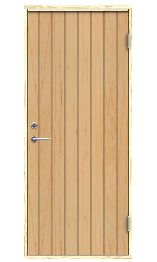 Boddør 458 80×200 cm høyrehengslet ubehandlet v:6022933 Boddør 458 80×200 cm høyrehengslet ubehandlet v:6022933