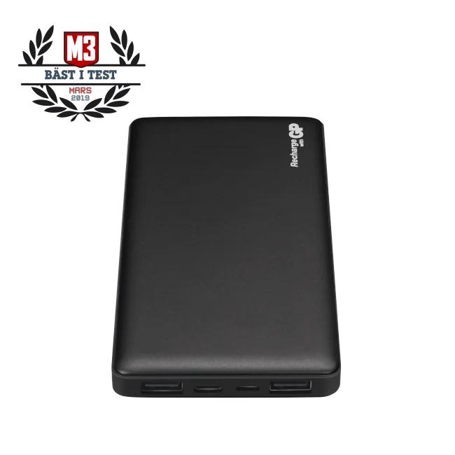 Powerbank lader voyage 2.0 sort v:7866229