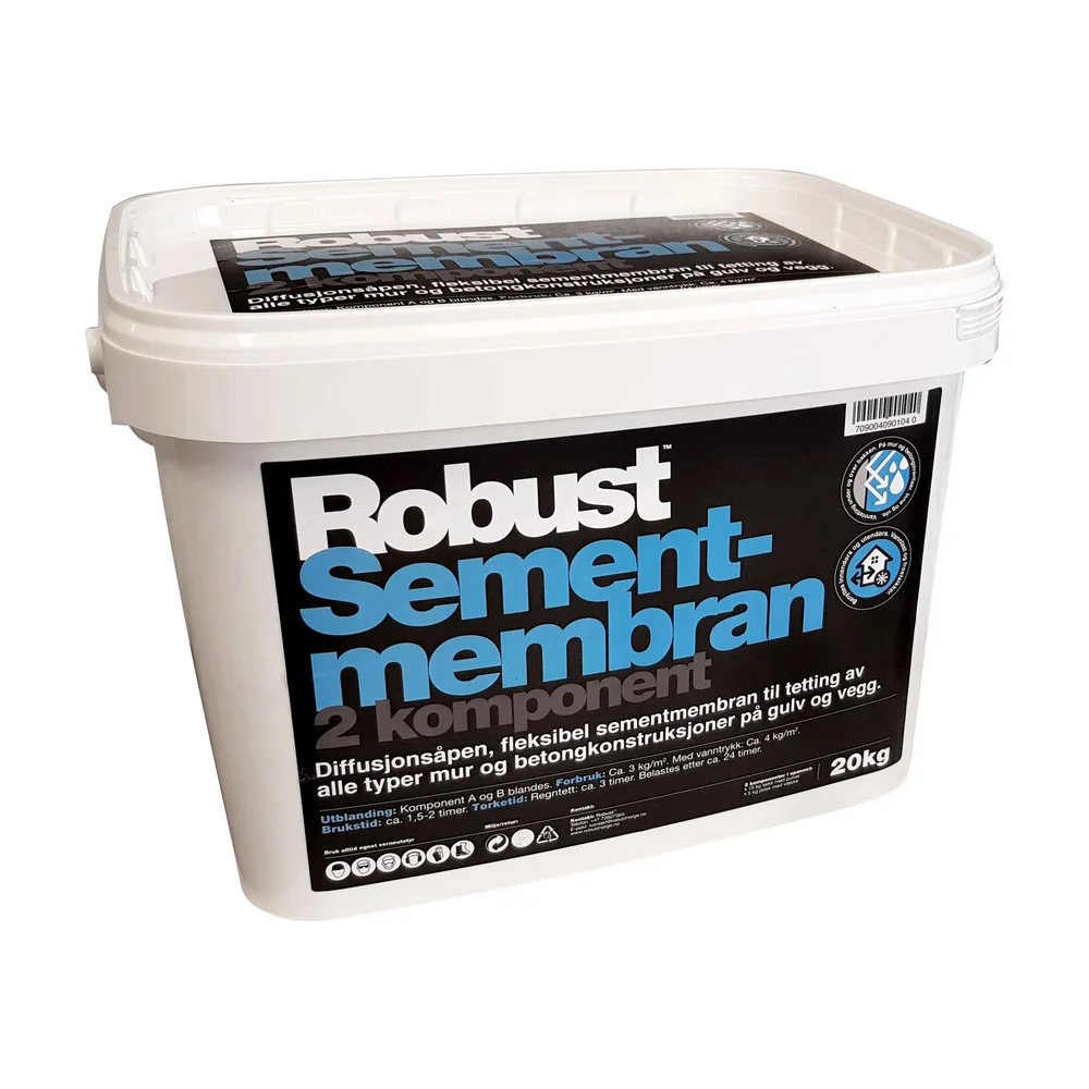 ROBUST SEMENTMEMBRAN 2K 20KG v:4535220 ROBUST SEMENTMEMBRAN 2K 20KG v:4535220