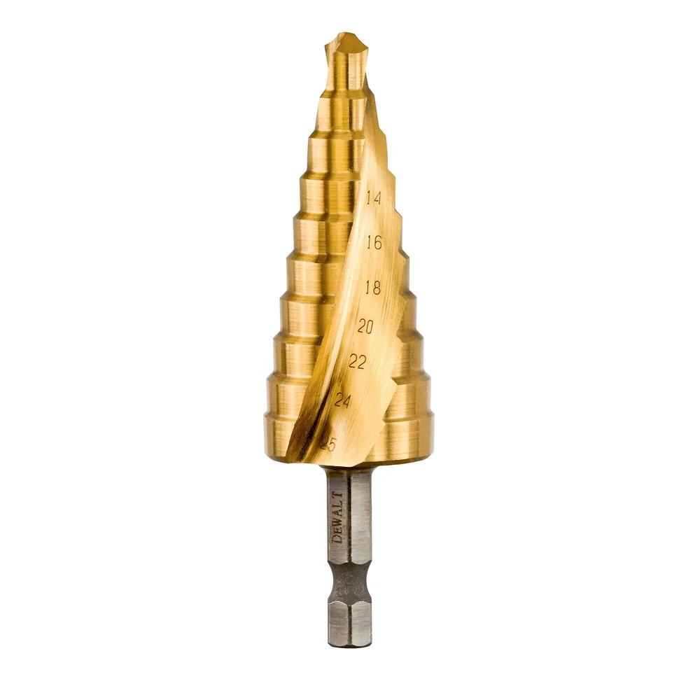 Dewalt Trinnbor for slagtrekker, DT5030-QZ, 14-25 mm v:1790690 Dewalt Trinnbor for slagtrekker, DT5030-QZ, 14-25 mm v:1790690