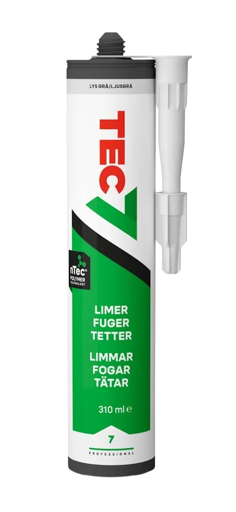 TEC7 TEC 7 FUGEMASSE GRÅ 310ML v:3121000 TEC7 TEC 7 FUGEMASSE GRÅ 310ML v:3121000