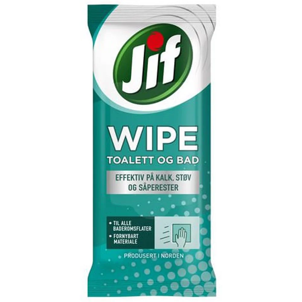 JIF WIPE TOALETT OG BAD v:3296360