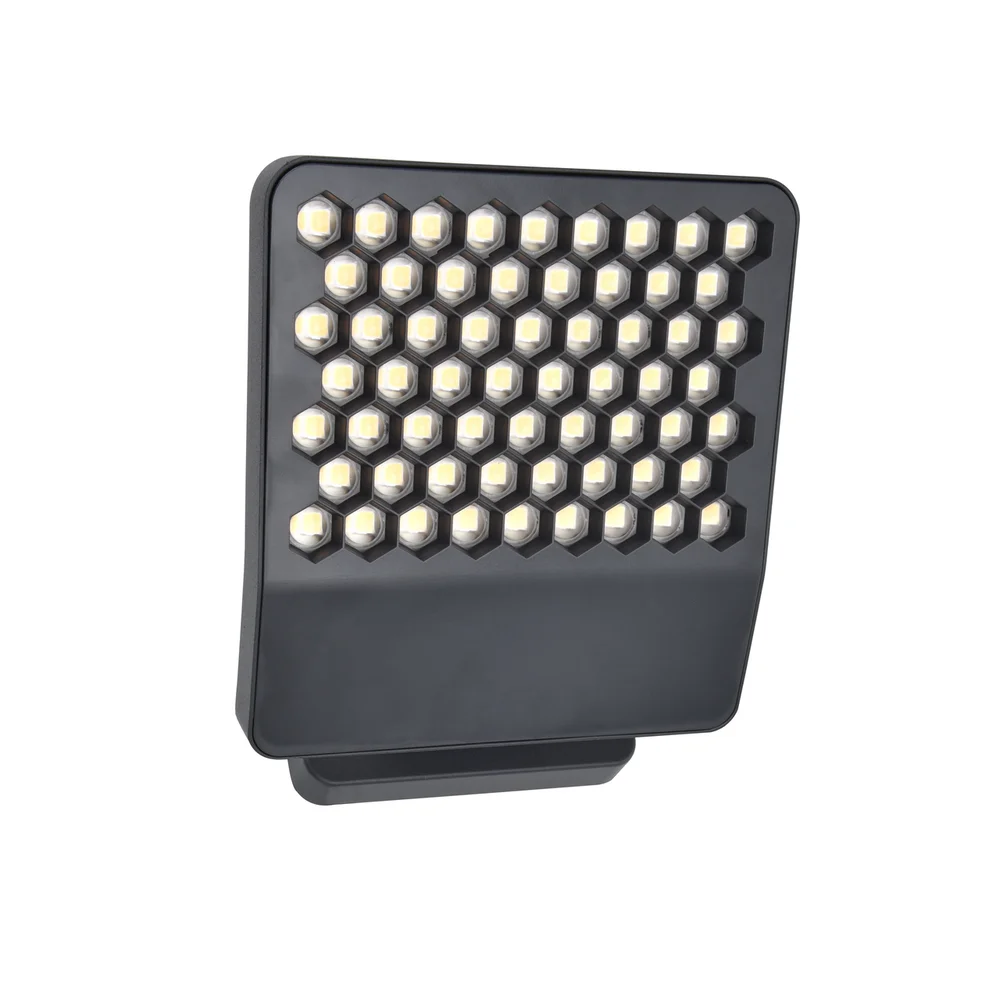LUTEC ATLANTIS MEDIUM LED VEGGLAMPE 1 LYS MØRKEGRÅ 3000K v:9870800
