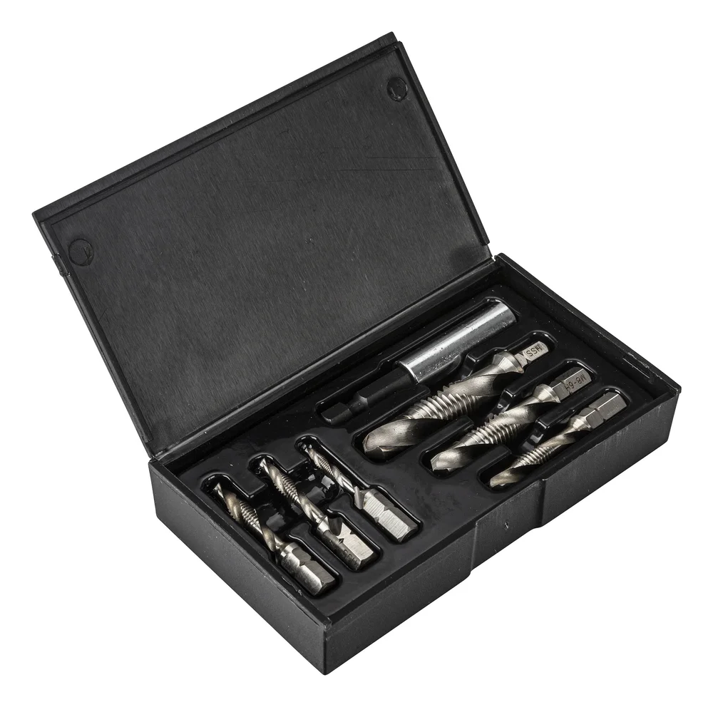 PELA Gjengetappsett bitsholder, 7 stk v:7290784 PELA Gjengetappsett bitsholder, 7 stk v:7290784