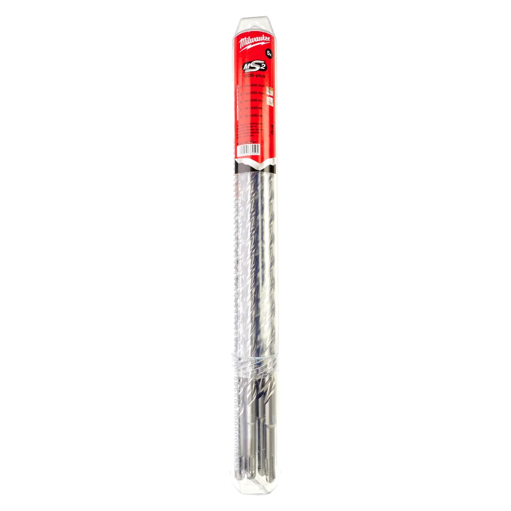 Milwaukee Hammmerborsett SDS-plus, 10-20 mm, 5-pak. v:2065633