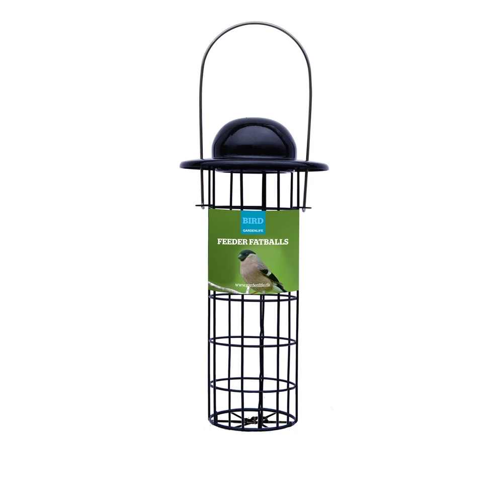 BIRD FUGLEMATER FOR FUGLEBOLLE SORT STÅL v:4116571