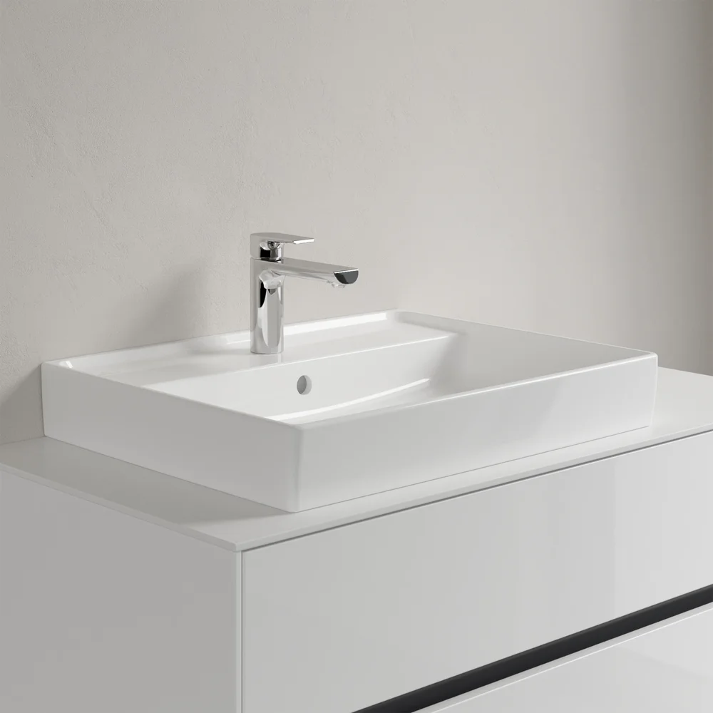 V&B COLLARO SERVANT 60X47, TITANCERAM HVIT ALPIN v:4963445