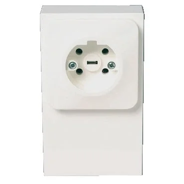 Schneider Electric Sockeldose Perilex stikkontakt 16A, 440V, polarhvit v:1933840