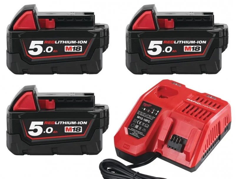 MILWAUKEE BATTERISETT M18 NRG-503 v:9083211