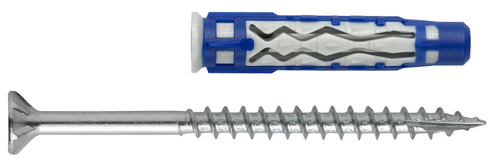 Nylonplugg 6×35 flex m/skrue bk nkt blisterkort a5 v:7370831 Nylonplugg 6×35 flex m/skrue bk nkt blisterkort a5 v:7370831