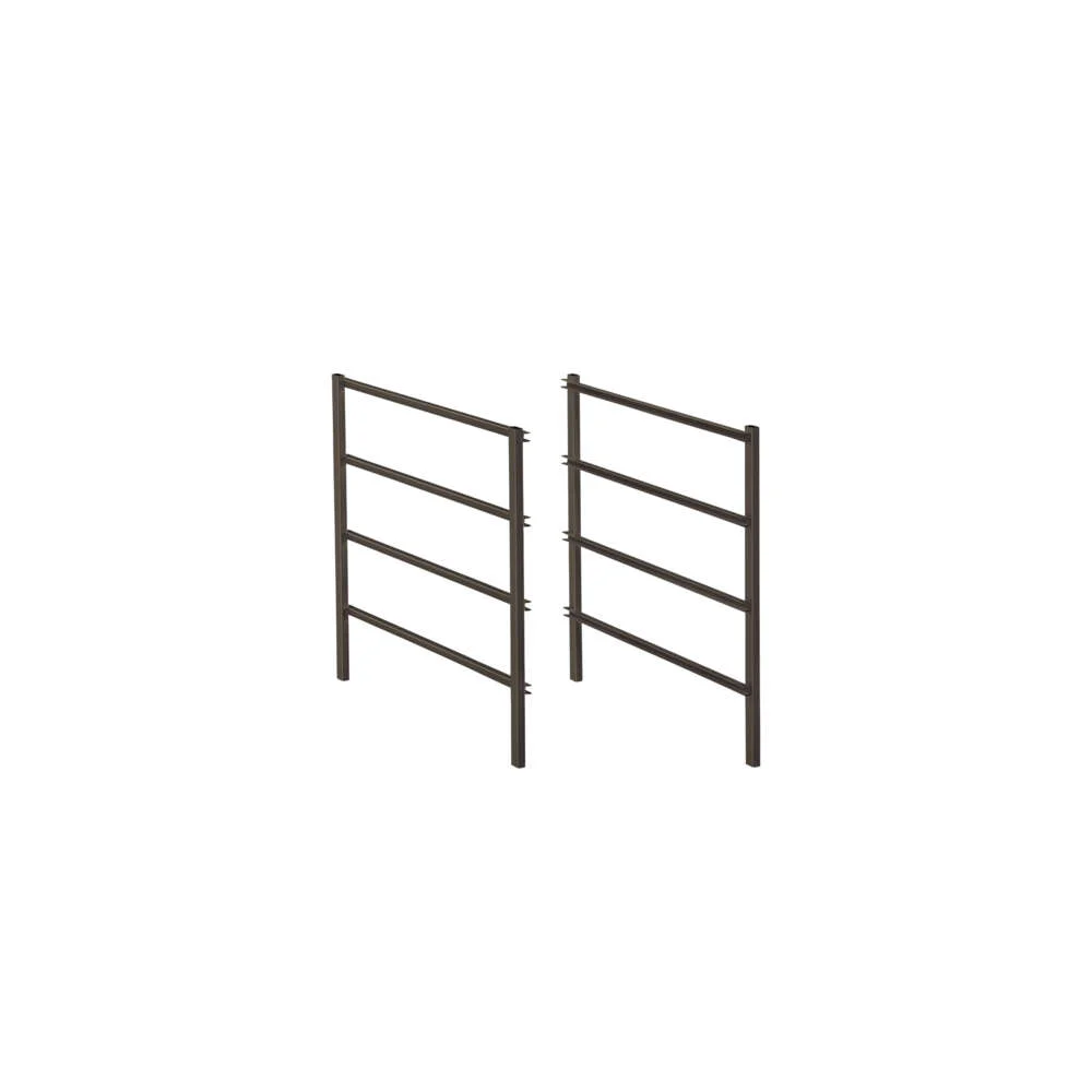 Elfa Klikk-inn graphite 440 mm gavelside til kurvstativ v:9059683 Elfa Klikk-inn graphite 440 mm gavelside til kurvstativ v:9059683