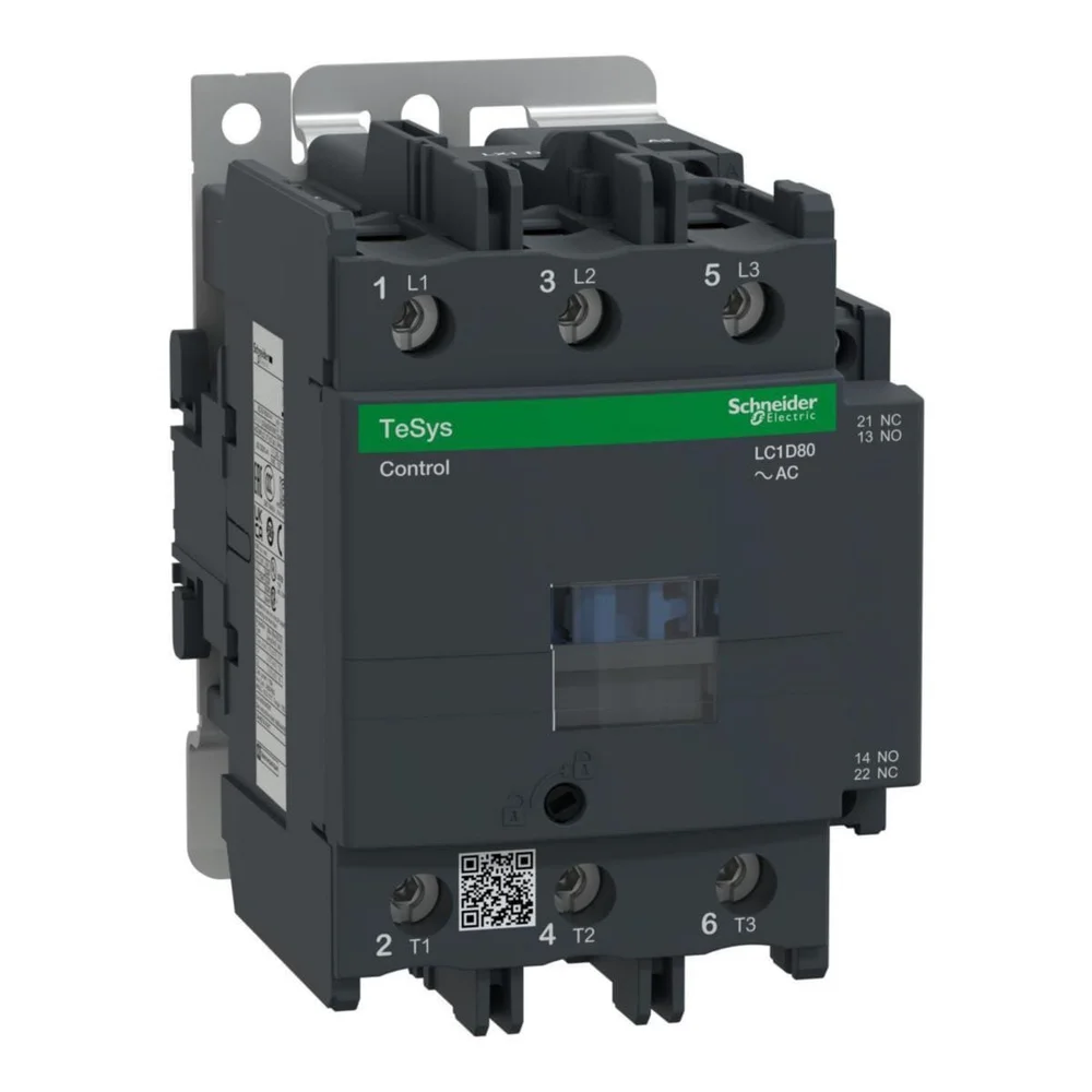 Schneider Electric Kontaktor 80a 37kw 230vac LC1D80P7 v:7114186
