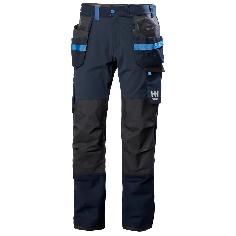 Helly Hansen Workwear Håndverksbukse Oxford 4X, marineblå/svart v:5963122