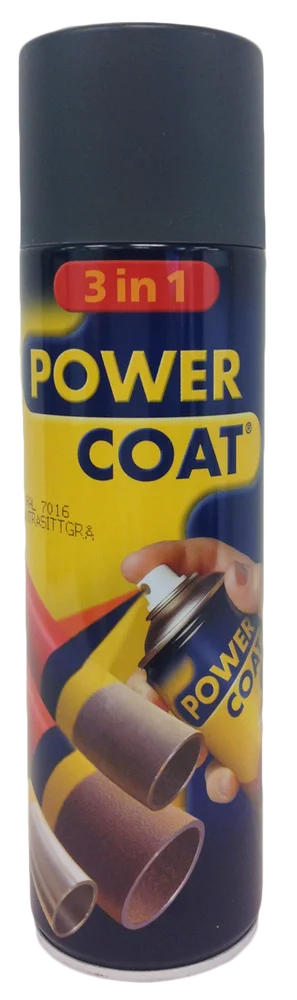 POWER COAT 3IN1 SPRAY ANTRASITTGRÅ v:8485392