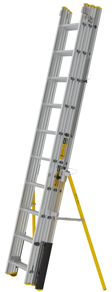 Stige 3-delt lpx prof+ 7,9m w.steps v:6027648 Stige 3-delt lpx prof+ 7,9m w.steps v:6027648