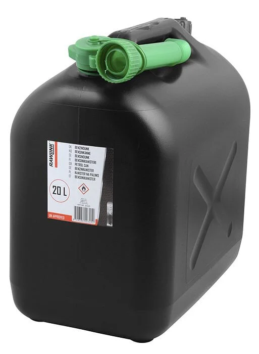 Bensinkanne, 20 l, sort v:5333696