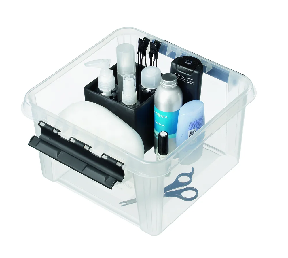 Oppbevaringsboks classic 12 med lokk 8 liter 28x28x17 cm v:7029403 Oppbevaringsboks classic 12 med lokk 8 liter 28x28x17 cm v:7029403